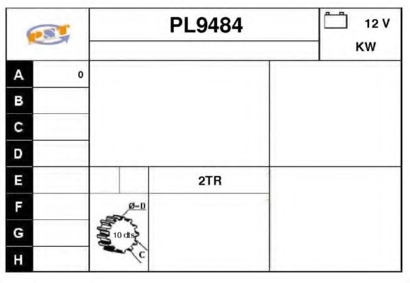 SNRA PL9484 Starter